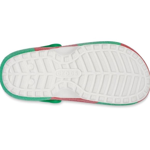 Crocs Classic Lined Holiday Christmas Elf Fur Lined Clogs Shoes Size M5/W7 - Picture 6 of 6